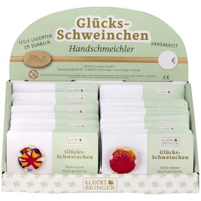 Glücksbringer HERGO Schwein, sortiert