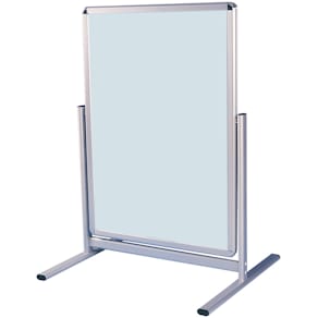 Plakatständer FRANKEN Outdoor Standard, DIN A1, silber eloxiert