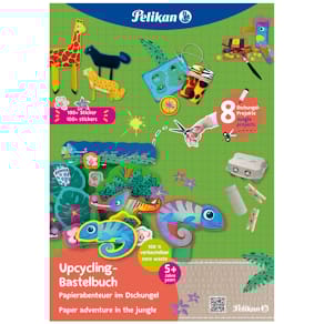 Bastelbuch Pelikan Upcycling, A4, Dschungel