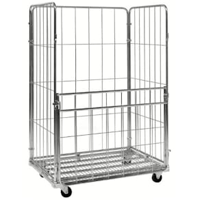 Rullcontainer 4 sidor öppn. långsida
