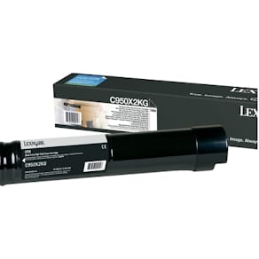 Toner LEXMARK C950X2KG svart