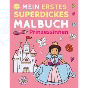 Malbuch ARENA Mein erstes superdickes Malbuch, ab 3 Jahren