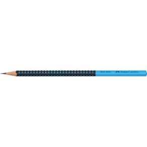 Bleistift Faber-Castell Grip 2001, HB, schwarz/blau
