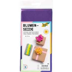 Blumenseide Folia, 50 x 70 cm, violett