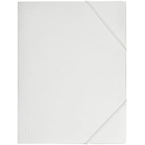 Elastikmappe BNT A4 hvid, karton, 48 stk