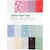 Papper glitter A4 150g 30/fp