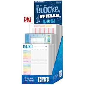 Spieleblock HÄFFT, A5, sortiert