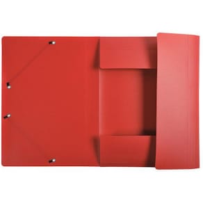 Gummibandsmapp 3-klaff A4 PP sorterade