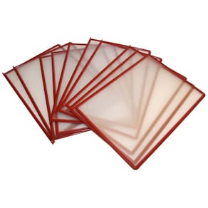 Registerlomme BNT rød, pakke á 10 stk