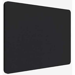 Bordskærm Lintex Edge sort, B1, 700 x 1000 mm, palle á 25 stk