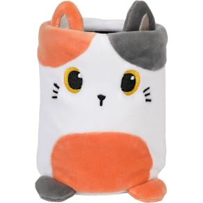 Schreibköcher ITOTAL Plüsch Cats, orange