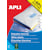 Etiketten Apli, 70 x 37 mm, rechte hoeken, 600 stuks