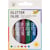 Glitterlijm Folia, blister, 6x9,5 ml, metallic kleuren