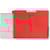 Verzamelmap Arnato met 1 soufflet en tabrand, A4, rood, doos