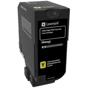 Toner LEXMARK 74C2HYE Gul