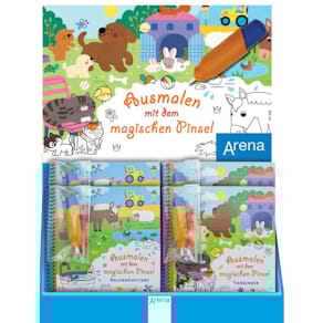 Malbuch ARENA Ausmalen mit dem magischen Pinsel