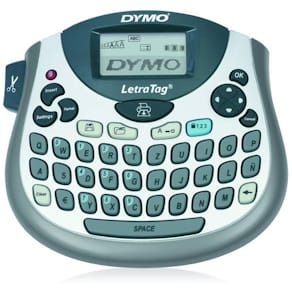 Beschriftungsgerät DYMO LetraTag 100T, schwarz/blau