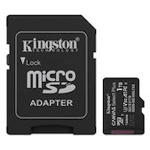 Kingston Canvas Select Plus - Flash-minneskort (SD-adapter