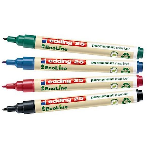 Merkepenn EDDING 25 EcoLine sort 10st