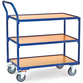 Tischwagen FETRA 2750, brillantblau, 3 Böden