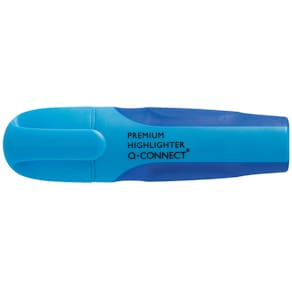 Textmarker Q-CONNECT Premium, 2–5 mm, blau