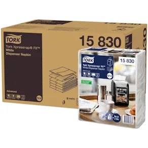 Dispenserservett Xpressnap Fit® Tork Vit för N14, 720/fp