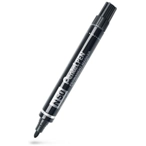 Permanent marker Pentel N50-AE, rund spids, 12 stk