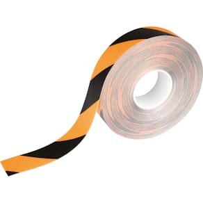 Gulvmarkeringstape Durable gul/sort 50mm x 30m