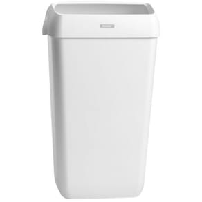 Papperskorg WC KATRIN 25L med lock Vit