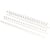 Bindruggen Fellowes, 10 mm, wit, 100 stuks