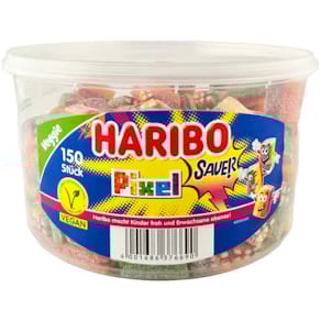 Fruchtgummi Haribo Rainbow Pixel, sauer, 150 St