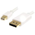 StarTech.com 1m 3 ft White Mini DisplayPort to DisplayPort 1.2