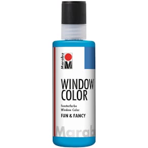 Fensterfarbe Marabu Fun & Fancy, azurblau