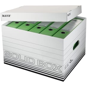 Archivkasten Leitz Solid L, weiß