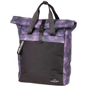 Rucksack WALKER Roll Top, batik purple