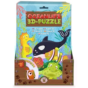 3D-Minipuzzle TRENDHAUS Oceanlife, sortiert