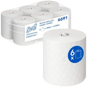 Handduk SCOTT 6691 350m vit
