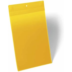 Lagerlomme Durable supermagnet A4 stående, gul