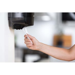 Centerfeed-dispenser Katrin M, sort, nem afrivning