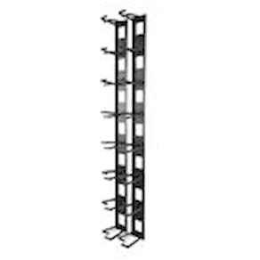 APC - Rackpanel för kabelhantering - svart - för P/N: