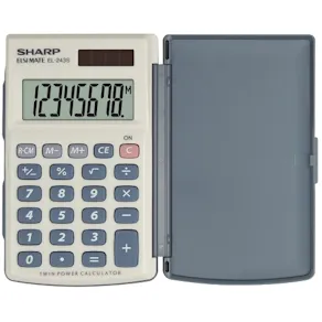 SHARP Miniräknare EL-243S