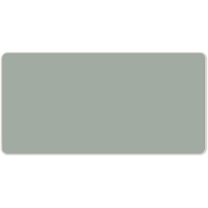 Lintex FRAME Glastavla, SILK-GLASS®, 2000 × 1000 × 50 mm, Frank