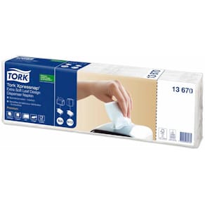 Dispenserservietter Tork N4 Premium 4-fold 2-lags hvid 4000 stk
