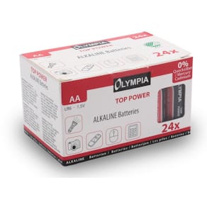 Batteri OLYMPIA AA 24/fp