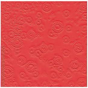 Serviette PAPER+DESIGN Basics, Zelltuch, rot