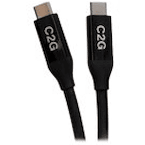 C2G 3.3ft (1m) USB-C Male to USB-C Male Cable (20V 5A) - USB4