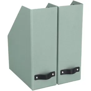 Tidskriftssaml.kart m läder A4 Mint 2/fp