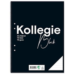 Kollegieblock FW A4 70g 70bl linj