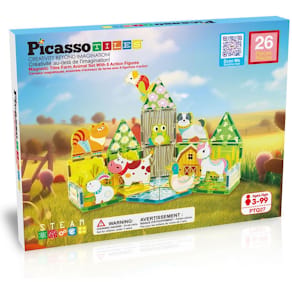 Picasso magnetset bondgårdsdjur 26delar