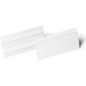 Sichttasche Durable HARD COVER, 150 x 67 mm, 10 St., transparent